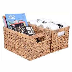 Panier en rotin léger du fabricant vietnamien avec poignée pour l'organisation du placard Service OEM Vente directe d'usine - Product Image 1