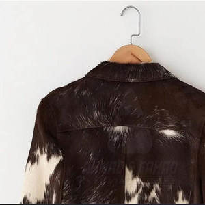 Chaqueta de Cuero Vacuno para Hombre, Calidad Premium, con Logotipo Frontal, para Clima Frío y Uso Urbano - Product Image 3