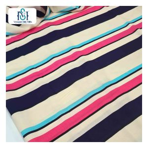 Tela de viscosa de rayón orgánico con diseños florales digitales personalizados para ropa de mujer - Product Image 3