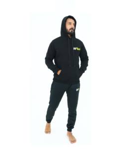 Sweats à capuche pour hommes surdimensionnés, imprimés personnalisés, teints en uni, très vendus en hiver - Tissu polaire de haute qualité, vêtements décontractés en gros - Product Image 4