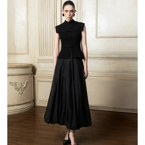 Gran oferta de blusas elegantes para mujer, AMITY PEPLUM, TOP sin mangas, tela ecológica, ropa informal para mujer, embalaje personalizado - Product Image 1