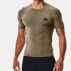 Ropa de entrenamiento para hombre, camisetas personalizadas de LICRA para entrenamiento muscular, correr, gimnasio - Product Image 4