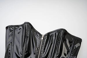 Corset en cuir sans manches à prix raisonnable, vente en gros, design personnalisé, respirant, confortable, sans couture, maintien moyen, pour adultes - Product Image 4