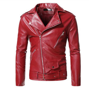 Chaqueta Bomber de cuero personalizada de buena calidad 2025 High Street para hombre soporte de invierno impermeable a prueba de viento a la venta moda cómoda - Product Image 1