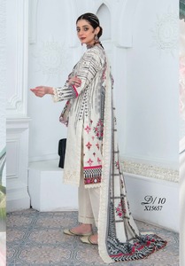Meilleures ventes de costumes de pelouse Jacquard 100% de créateur pakistanais en gros, plus les options de taille disponibles - Product Image 4