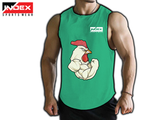 Vente en Gros de Vêtements de Sport Débardeurs pour Hommes Débardeurs de Gymnastique sur Mesure avec des Conceptions Personnalisées - Product Image 1