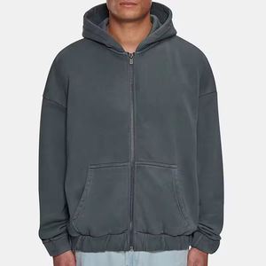 เสื้อฮู้ดผ้ากรดซักเสื้อผ้าแนวสตรีทไซส์ใหญ่พิเศษเสื้อมีฮู้ดทรงบ็อกซี่ฟิตสำหรับใส่ในบ้านเสื้อฮู้ดปักโลโก้แบบวินเทจตามสั่งสำหรับการสร้างสรรค์ของ Zohan - Product Image 1