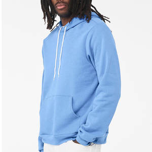 BELLA + CANVAS UNISEX SPONGE FLEECE PULLOVER HOODIE en blanco 100% algodón peso pesado personalizado impreso Logo Unisex Sudadera con capucha - Product Image 2