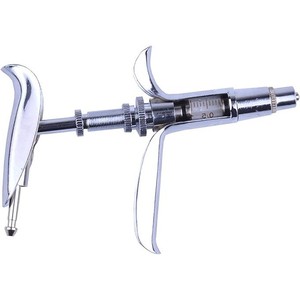 Jeringa Veterinaria Continua de Metal Ajustable con Accesorios Completos para Vacunación de Pollos, Patos, Gansos, Pez Gato y Otros Animales - Product Image 1