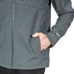 Chaqueta cortavientos Softshell de primavera para hombre personalizada al por mayor 2025 chaqueta utilitaria de talla grande con capucha y cremallera de último diseño para exteriores - Product Image 4