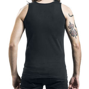High quality mens ribbed <b>tank</b> <b>top</b> custom fit <b>workout</b> <b>tank</b> <b>top</b> perfect for bodybuilding and streetwear style - Product Image 6
