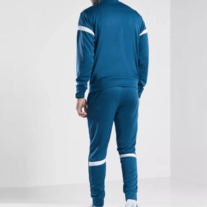 Chándal cortavientos ajustado a la moda para hombre, ropa de entrenamiento de algodón 100%, Color sólido, cómodo para el invierno - Product Image 6