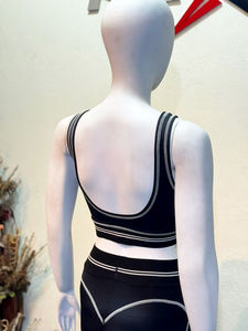 Ensemble Soutien-Gorge de Sport et Legging Sans Coutures Taille Haute pour Femme, Tenue de Sport avec Ceinture Personnalisée pour Yoga, Fitness et Entraînement – Vente en Gros - Product Image 3