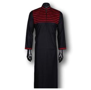 Vêtements islamiques, jalabiya musulmane pour hommes, jubbah à séchage rapide, vente en gros, jubbah traditionnelle musulmane arabe, thobes pour hommes, respirant - Product Image 2