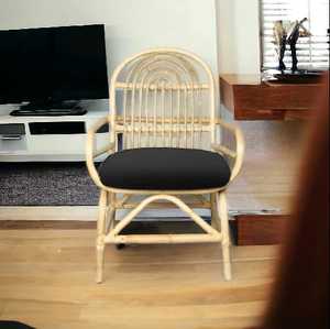 เก้าอี้หวายไม้ไผ่สร้างสรรค์แบบดั้งเดิมอุปกรณ์ประกอบฉากศิลปะเฟอร์นิเจอร์พนักพิงคุณภาพสูงเก้าอี้อีเว้นท์ - Product Image 3