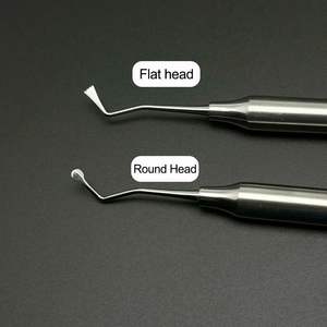 Séparateur de gingiva dentaire manuel à double tête en acier inoxydable, outil de rétraction chirurgical, détartreur réutilisable de haute qualité - Product Image 5