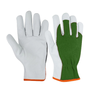 Guantes de Seguridad Reflectantes de Piel de Oveja para Trabajo, Construcción, Protección Personal, Montaje y Conducción - Product Image 4