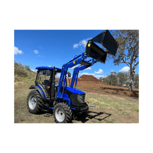 Tractor Lovol 804 con 4WD: rendimiento resistente con maniobrabilidad mejorada para trabajos de campo y construcción difíciles - Product Image 2