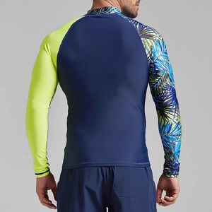 Camiseta de Protección Solar Deportiva de Manga Corta, Personalizada, Totalmente Sublimada, para Hombre, para Surf - Product Image 2