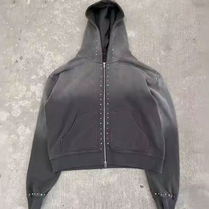 MOVATEXTILE - Conjuntos Deportivos Casuales con Capucha, Ligeros y Cómodos, con Pedrería, para Hombre, Ropa para Correr, Hechos a Medida, Corte Regular - Product Image 5