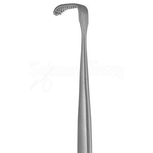 Ragnell Linde retractor ห้าจุดสามนิ้วเครื่องมือผ่าตัดสแตนเลสหยักคู่สำหรับการใช้งานอย่างแม่นยำ - Product Image 6