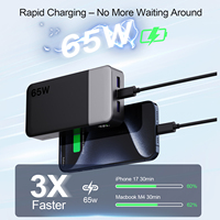 Baterías Externas NOBIS de 65W, Almacenes en EE. UU., Batería Externa de 20000mAh con Doble USB-C/USB-A, Carga Rápida para Laptop, Teléfono, Tableta