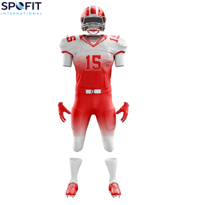 Maillot de football américain tendance grande taille en maille respirante de polyester – Uniforme de rugby et de football américain - Product Image 6