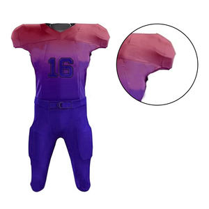 Nom de l'équipe Numéro Logo Sports Training Wear Uniforme de football américain élégant Tops de football américain Maillot de football américain - Product Image 5