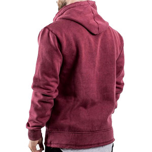 Moda calle Vintage gótico alto lavado ácido sudadera 2025 nuevos hombres Casual polar sudaderas invierno Sudadera con capucha - Product Image 2
