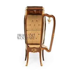 ตู้โชว์กระจกโค้งโบราณ - Product Image 4