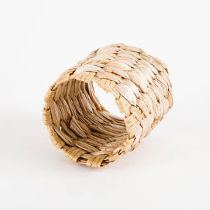 Anneaux de serviette en herbe de mer pour la décoration de table, vaisselle décorative, anneaux de serviette en herbe de mer pour la décoration de fête - Product Image 1