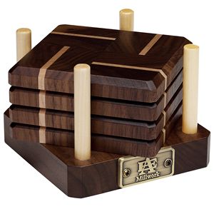 Customize Logo Printed Coaster Wooden Best Quality Hot Selling Handmade Bulk Quantity <b>Cheap</b> Price Wholesale Manufacturer 2023 - Product Image 3