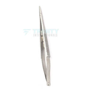 Portaagujas Castroviejo de Grado Quirúrgico de 140 mm, Microinstrumento de Acero Inoxidable en Venta - Product Image 3