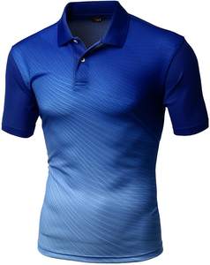 Polo de Golf uni à manches courtes 100% coton avec Logo brodé pour homme, impression de haute qualité - Product Image 1