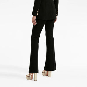 Servicio ODM / OEM Medias de cintura alta Pantalones Acampanados para mujer Pantalones acampanados de alta calidad Última llegada Pantalones Acampanados para mujer - Product Image 2