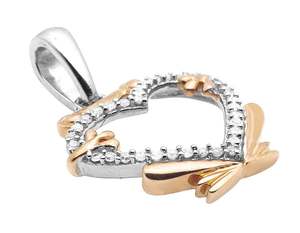 Colgante en forma de corazón de plata pura S925 de moda de alta calidad con diamante de moissanita regalo de joyería de estilo lujoso para niñas - Product Image 4