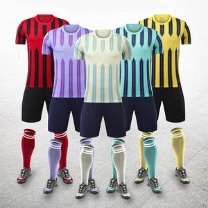 Impression par sublimation vêtements d'équipe de football de haute qualité uniformes de football de série nouveau design OEM conception personnalisée kit de football pour hommes - Product Image 5