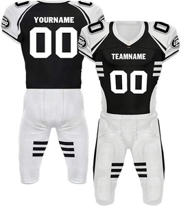 Uniformes de sarga de aparejos morados coloridos para fútbol americano personalizados para servicio OEM - Product Image 1