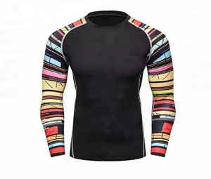 ชุดดำน้ำผู้ชายแบบแห้งขนาดใหญ่พิเศษผ้าโพลีเอสเตอร์ตัดอัตโนมัติแขนยาวระบายอากาศคุณสมบัติชุดศิลปะการต่อสู้ - Product Image 6