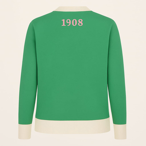 Couleurs personnalisées et pull cardigan en tricot brodé pour université sororité fraternité collège pull universitaire pour unisexe - Product Image 4