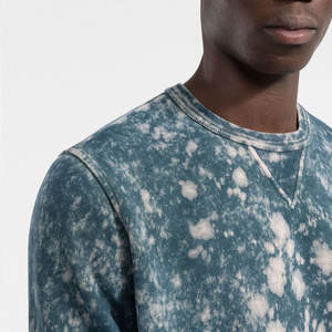 Sweat-shirt à col rond classique pour homme, 100% coton, tissu en molleton respirant, léger, matière douce pour une utilisation en extérieur en hiver - Product Image 5