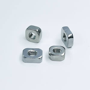 DIN557 acier inoxydable acier au carbone 8.8 10.9 12.9 écrou carré zingué blanc galvanisé pour l'automobile - Product Image 4