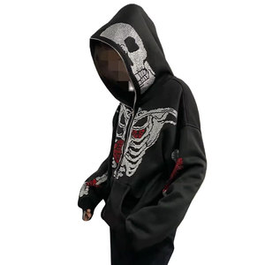 Sudaderas con Capucha Deportivas Personalizadas de Invierno, Bordadas, con Estampado de Moda, MOQ Bajo, al por Mayor, Unisex, para Gimnasio, 100% Algodón - Product Image 2
