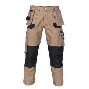 Venta al por mayor Hombres Pantalones Cargo Pantalones Casual Ropa DE TRABAJO Pantalones Trabajo Logo pantalones de los hombres rectos a rayas curvas - Product Image 3