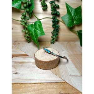 Duane Smith Kingman Turquoise & Sterling Silver Fashion Cuff Bracelet - Product Image 3