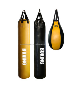 <span class=keywords><strong>Sacchi</strong></span> da Boxe Resistenti con Logo Personalizzato in Pelle PU/PVC Microfibra e Riempimento in Sabbia per Allenamento <span class=keywords><strong>di</strong></span> Fitness e Kickboxing - Product Image 1