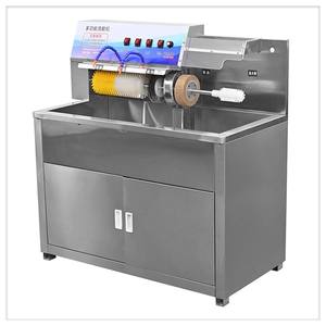 Lavadora de Zapatos Semiautomática Comercial de 1200W y 20A en Acero Inoxidable con Función de Esterilización para Equipos de Lavandería - Product Image 1