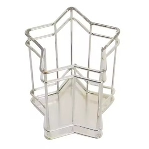 Diamond Shaped Wooden Pen <b>Holder</b> Tableware Organizer and Marker Pen Pencil Storage <b>Holder</b> for Home Stationery Office Table Decor - Product Image 3