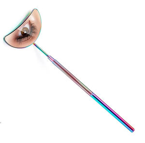 อุปกรณ์เสริมความงามกระจกทรงผีเสื้อทำจากสแตนเลสทรงสี่เหลี่ยม - Product Image 3