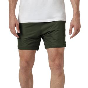 Short en maille de polyester 100% pour hommes avec ceinture élastique confortable Short solide style de rue netball personnalisé - Product Image 1